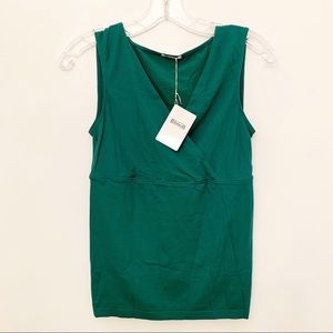 WOLFORD CRISS CROSS SLEEVELESS TOP